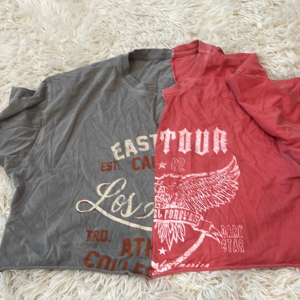 Cropped vintage tee
